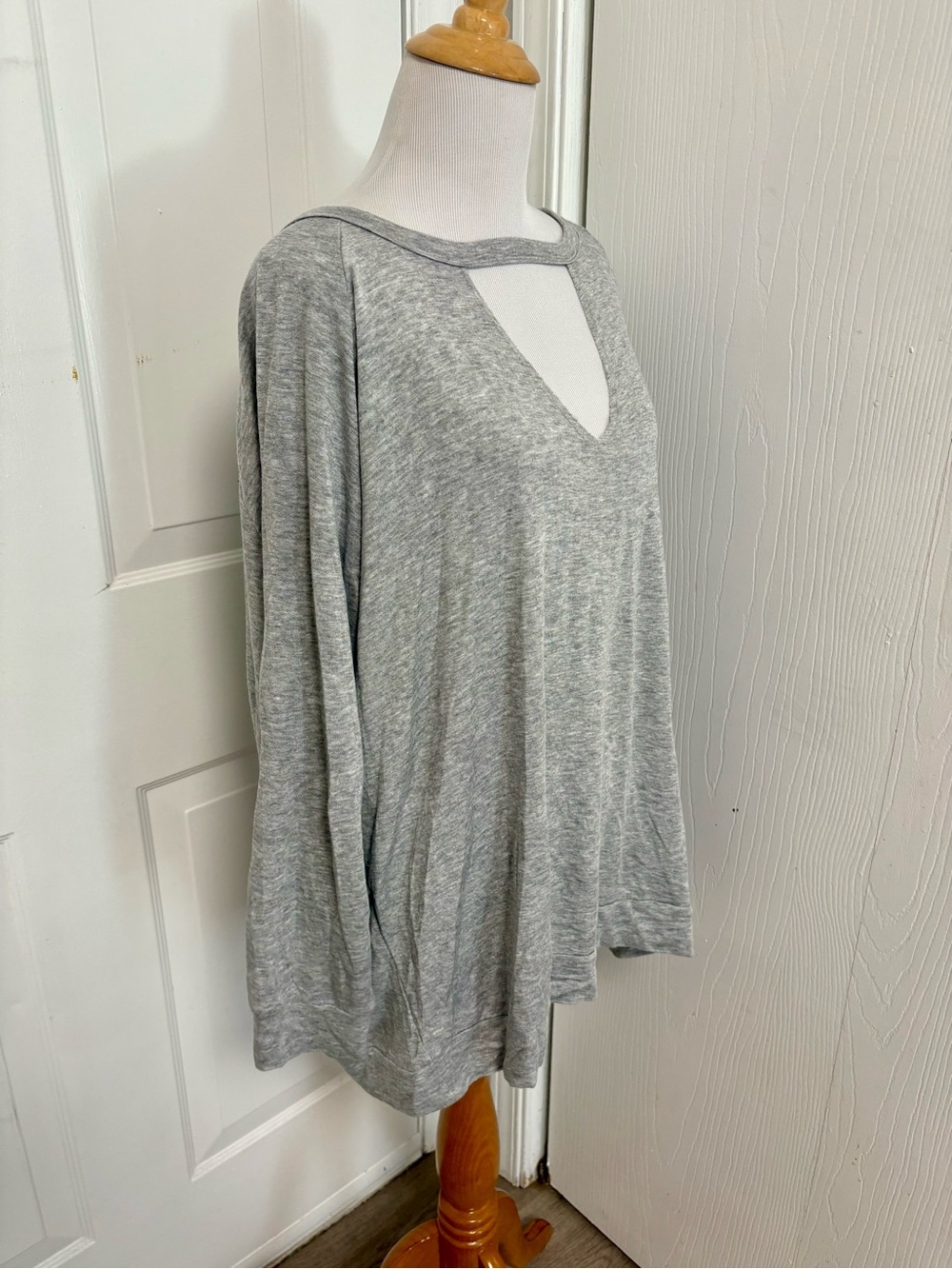 Torrid Choker Raglan Sweatshirt - Picture 2 of 4